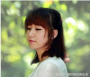 短發(fā)扎發(fā)型的多種扎法（9款女生調(diào)皮可愛的短發(fā)扎發(fā)發(fā)型）(4)