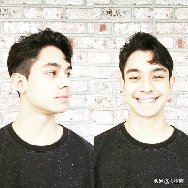 男生燙發(fā)發(fā)型名字大全（韓國當(dāng)前比較常見的25款發(fā)型）(12)