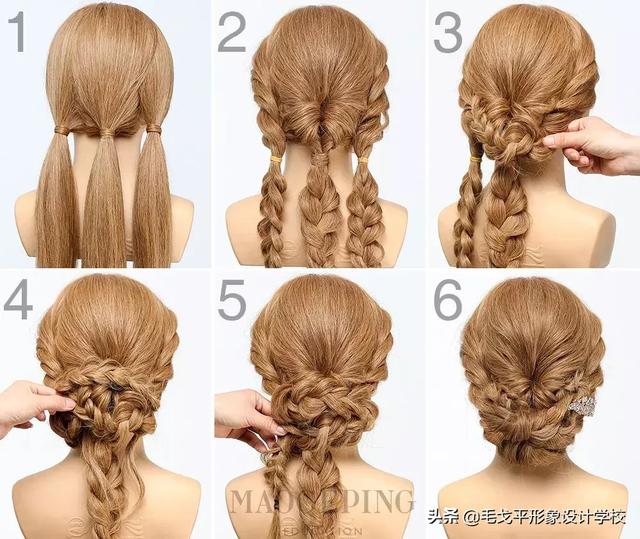 最新新娘盤發(fā)造型（簡(jiǎn)單的新娘盤發(fā)圖片大全）(44)