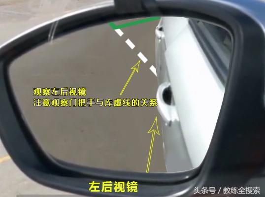 科目二側(cè)方位停車技巧圖解（科目二側(cè)方停車最笨最實用的方法）(5)