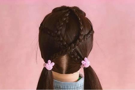 小女孩頭發(fā)怎么扎好看又簡單（七款小公主發(fā)型扎法）(3)